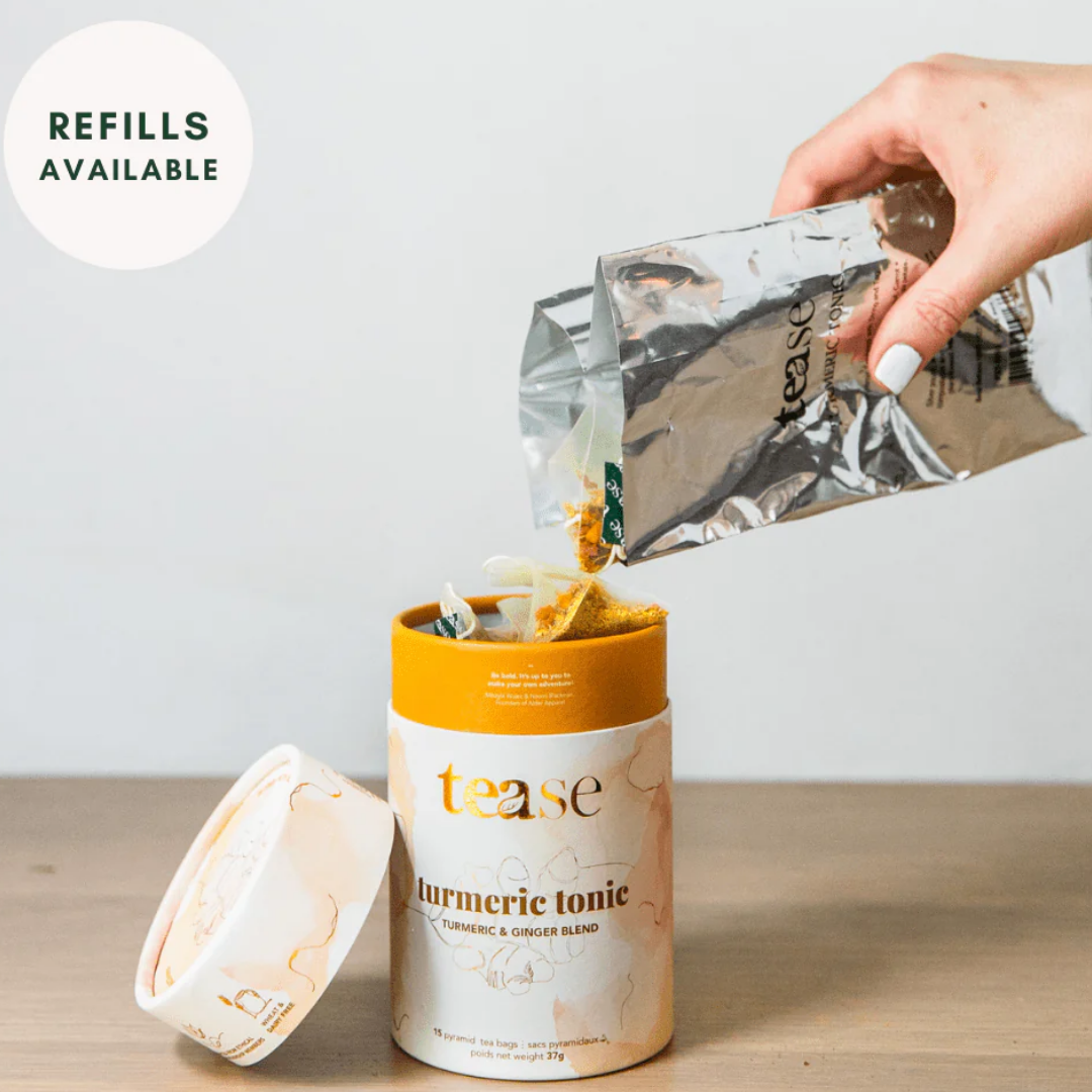 Turmeric Tonic Ginger Adaptogen + Superfood Tea Blend