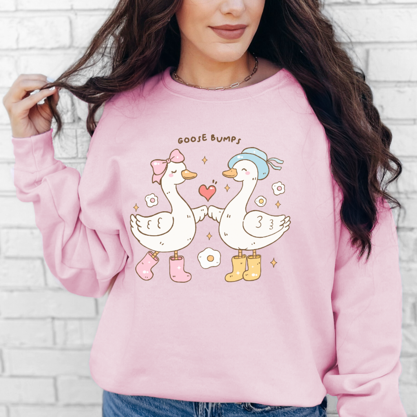 Cute Goose Bumps Sweatshirt