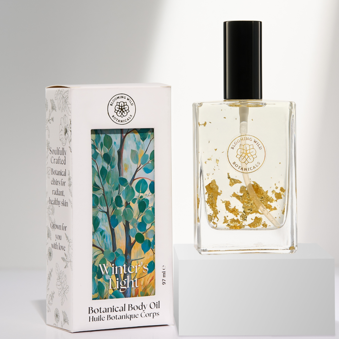 Winter's Light Botanical Body Oil | Eucalyptus, Mint, Lav.