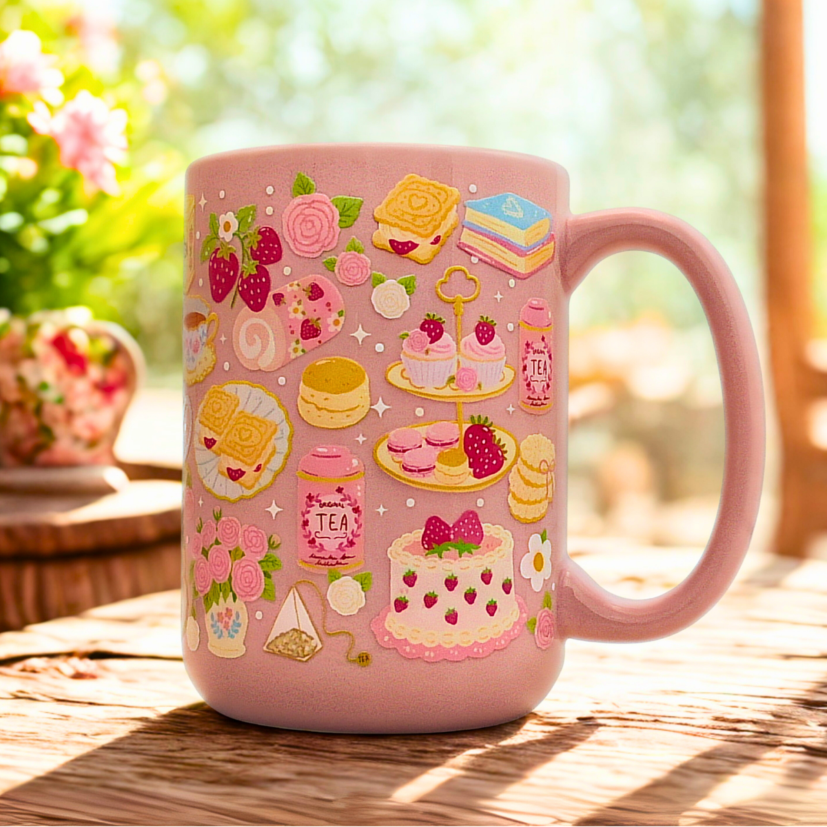TEA TIME with BOOKS MUG