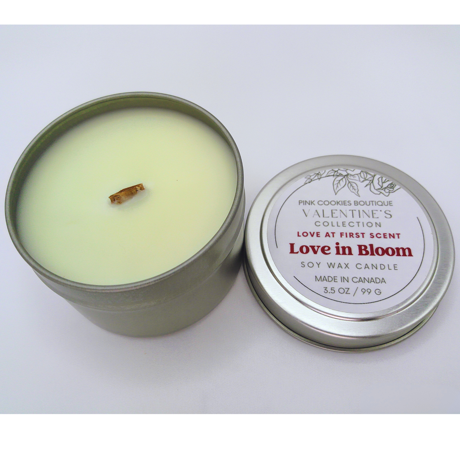 Valentines 3.5 OZ Candles