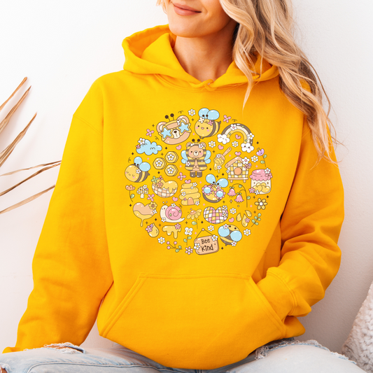 Bee Kind Hoodies