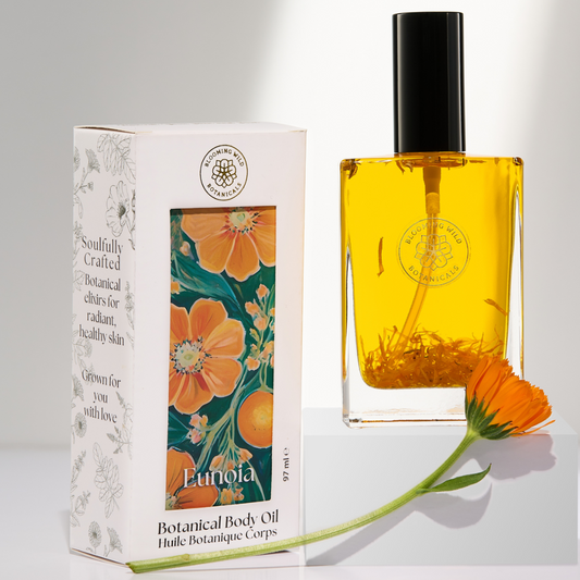 Eunoia Botanical Body Oil | Orange + Grapefruit