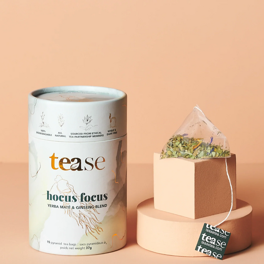 Focus & Flow, Adaptogen Ginseng + Ginkgo Superfood Tea