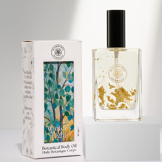 Winter's Light Botanical Body Oil | Eucalyptus, Mint, Lav.