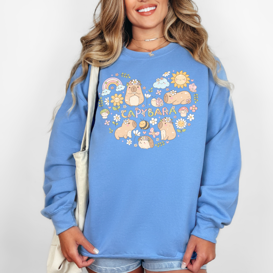Cute Capybara Sweatshirt