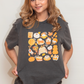 20% OFF Pumpkin Pie Fall Vibes Black Pigment Boxy Tee | 100% Organic Cotton | Made in Canada