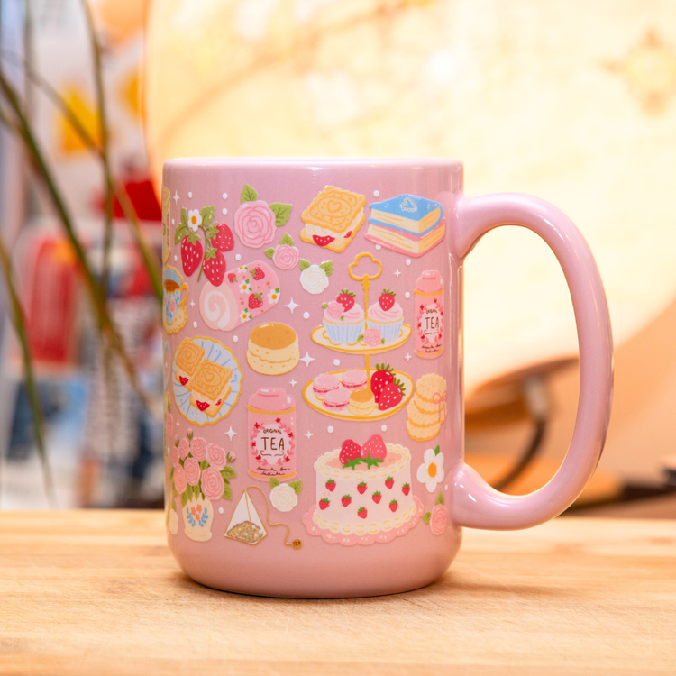 TEA TIME with BOOKS MUG