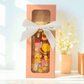 25% OFF Fall Pumpkin Mushroom Glass Can with Bamboo Lid, Straw topper & Gift Box | 18oz Iced Coffee Cup | Eco-Friendly - Reusable | Gift for Her