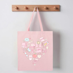 GIRLY ESSENTIALS  Coffee Club Tote Bag