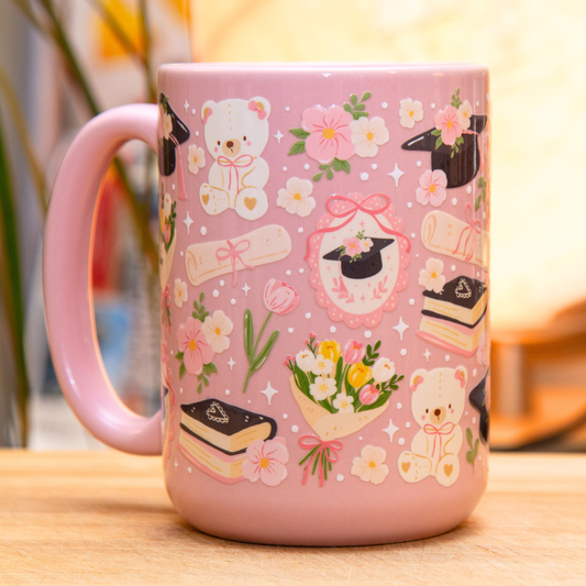 Graduation Ceramic Mug with Gift Box | 15oz Ceramic Mug | Graduation Gift