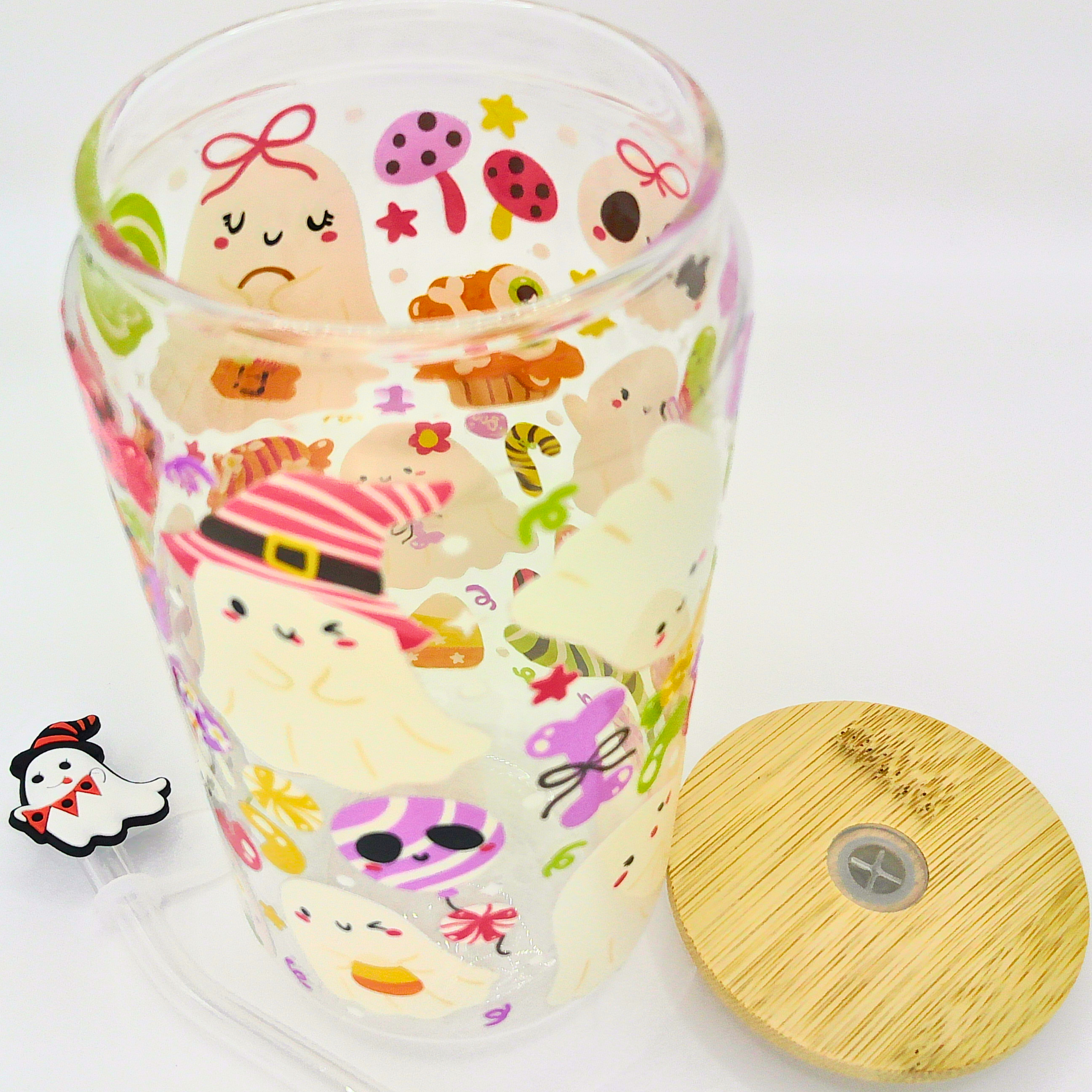 HALLOWEEN Glass Can Cup