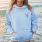 Lobsters Hoodies | Light Blue Hoodies with Coastal-Themed