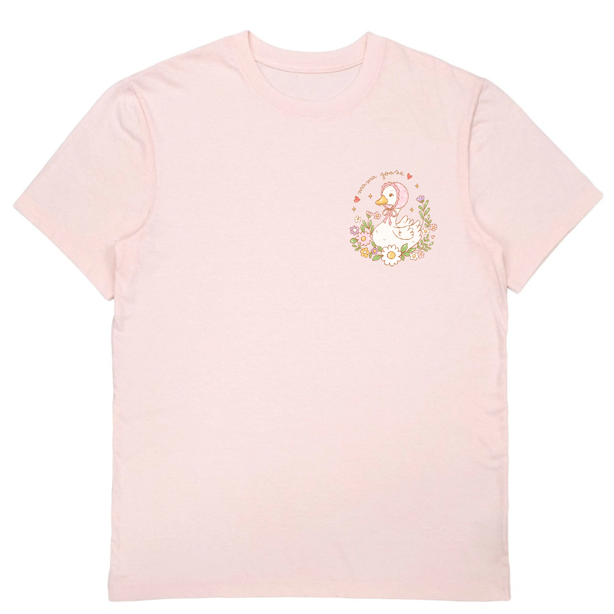 MAMA GOOSE Blush Pink Tee