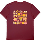 20% OFF Fall Pumpkins Maroon Boxy Tee | 100% Cotton | Made in Canada
