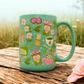 Matcha Lovers Ceramic Mug with Gift Box | 15oz Ceramic Mug | Cute Matcha tea Design | Trendy Cup | Drinkware | Gift for Matcha Lovers