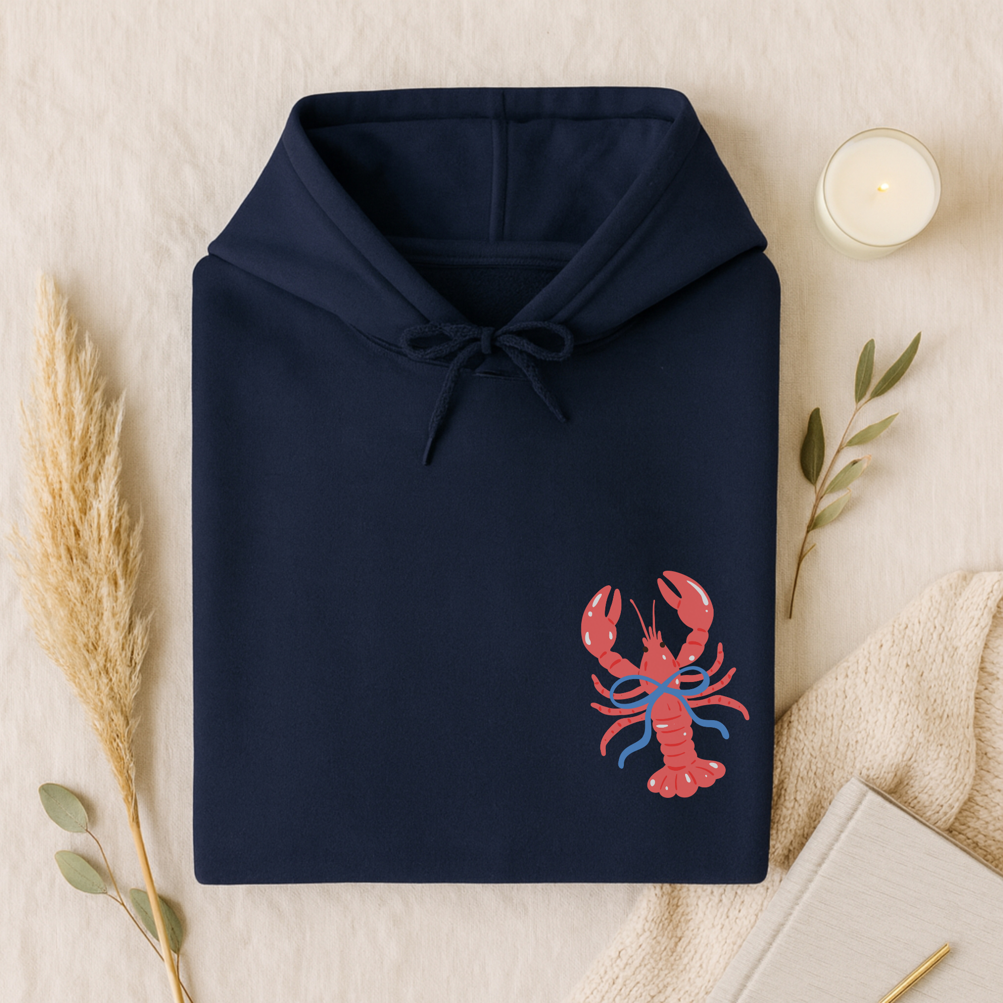 COASTAL LIFE CLUB Navy Blue Hoodie