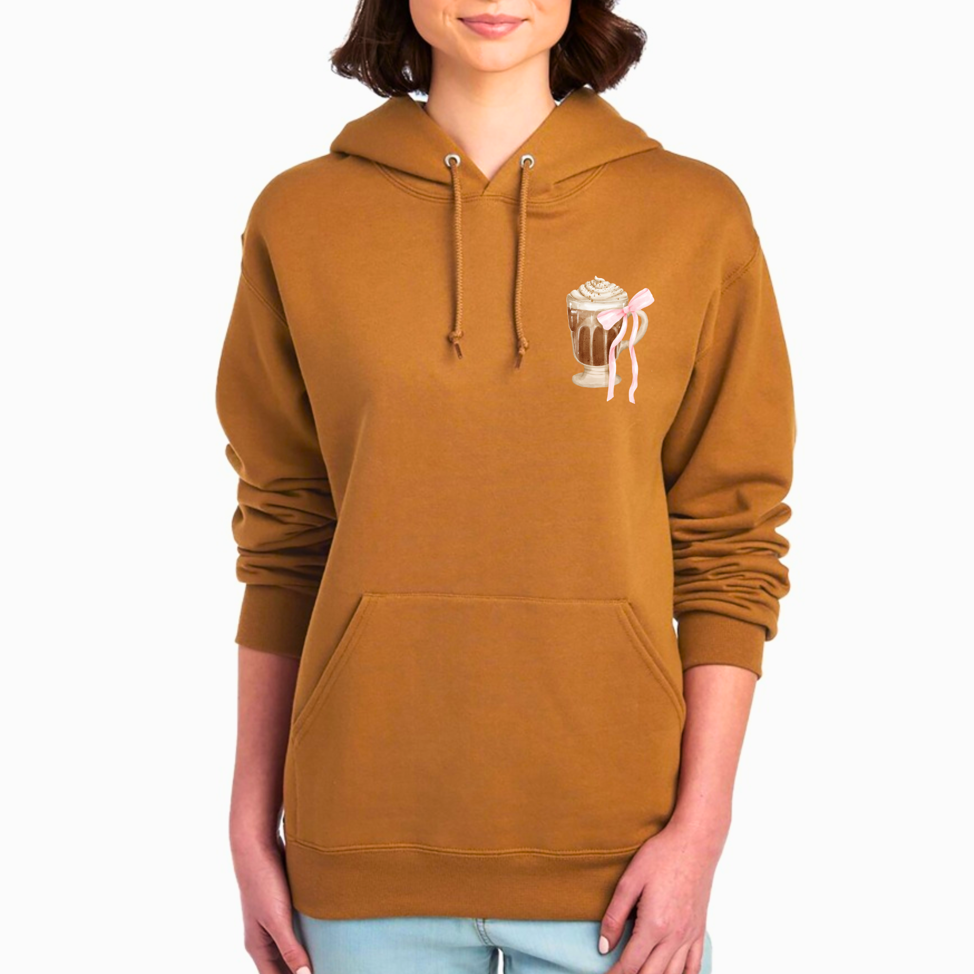 COFFEE Golden Brown Hoodie