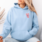 Lobsters Hoodies | Light Blue Hoodies with Coastal-Themed