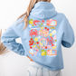 Lobsters Hoodies | Light Blue Hoodies with Coastal-Themed
