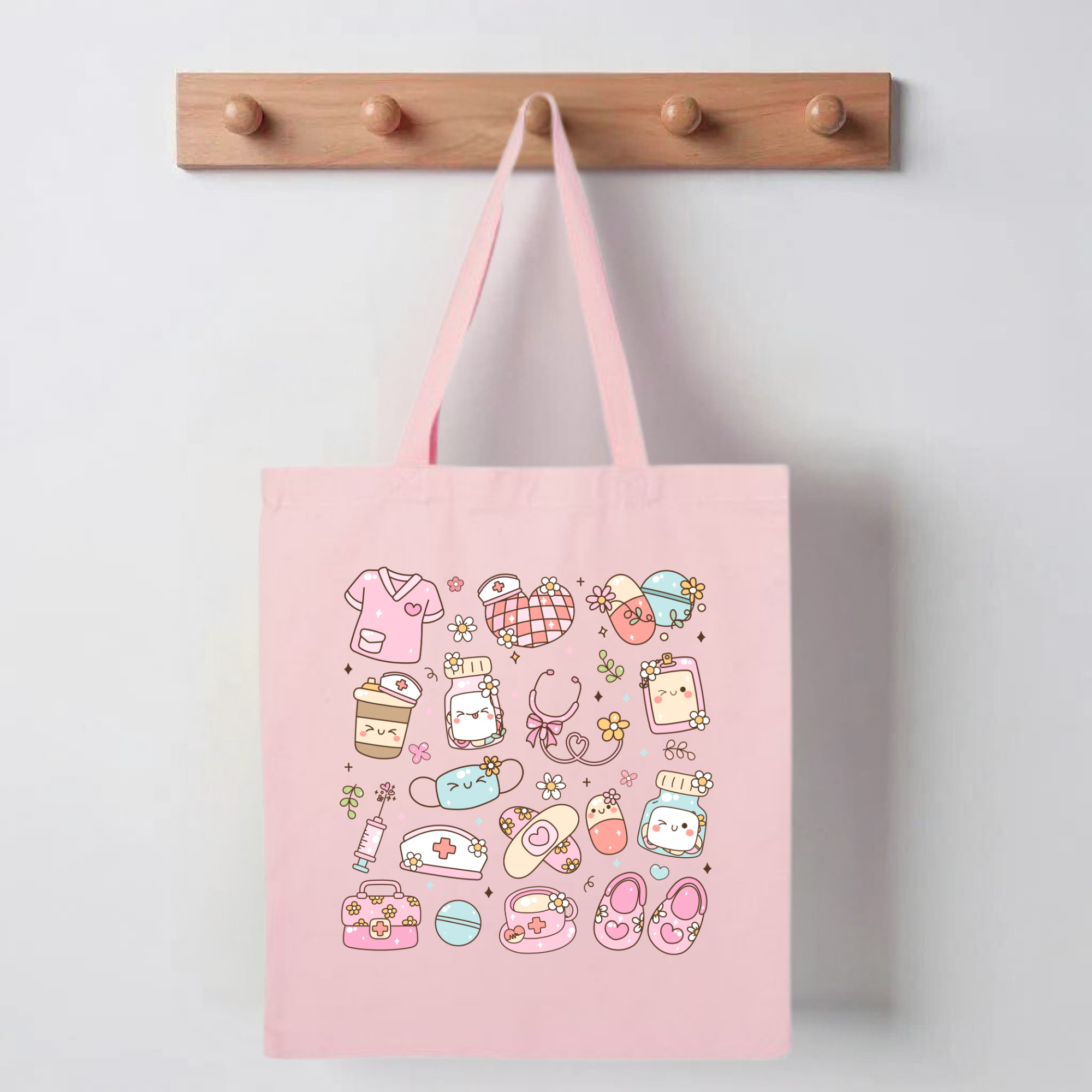 NURSE CUTIE Tote Bag