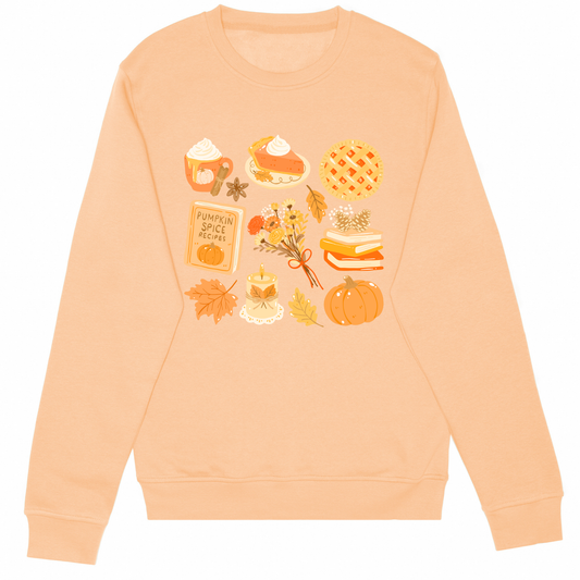 50% OFF Limited Edition Fall Vibes Pumpkin Spice Book Lovers Sweatshirt | Gift for Book Lovers | Cute Sweatshirts for women