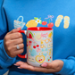Beach Summer Ceramic Mug with Gift Box | 15oz Ceramic Mug | Gift for Her