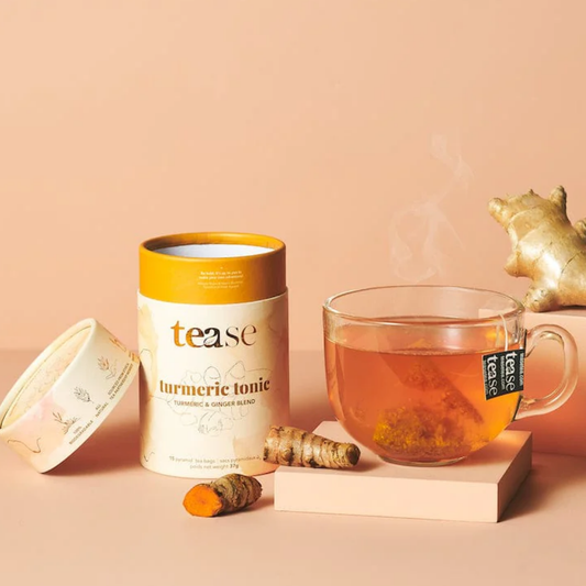 Turmeric Tonic Ginger Adaptogen + Superfood Tea Blend