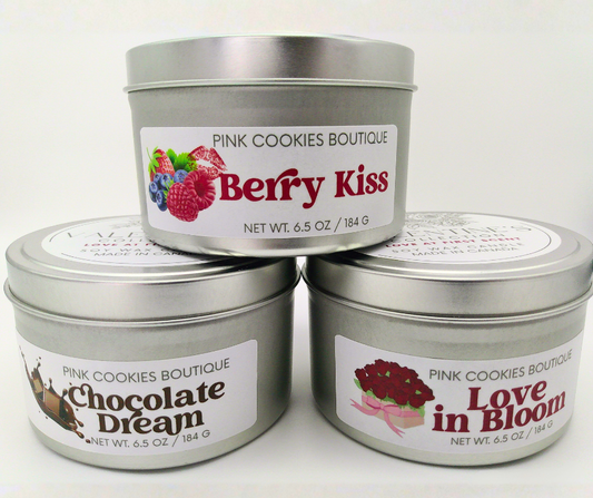 20% OFF Valentine’s Collection Soy Wax Candles Gift Set l Made in Canada