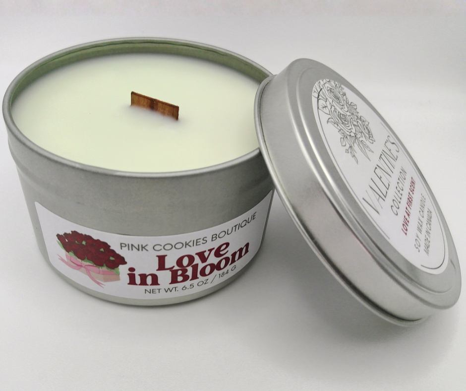 Valentine’s Collection Soy Wax Candles Gift Set l Made in Canada