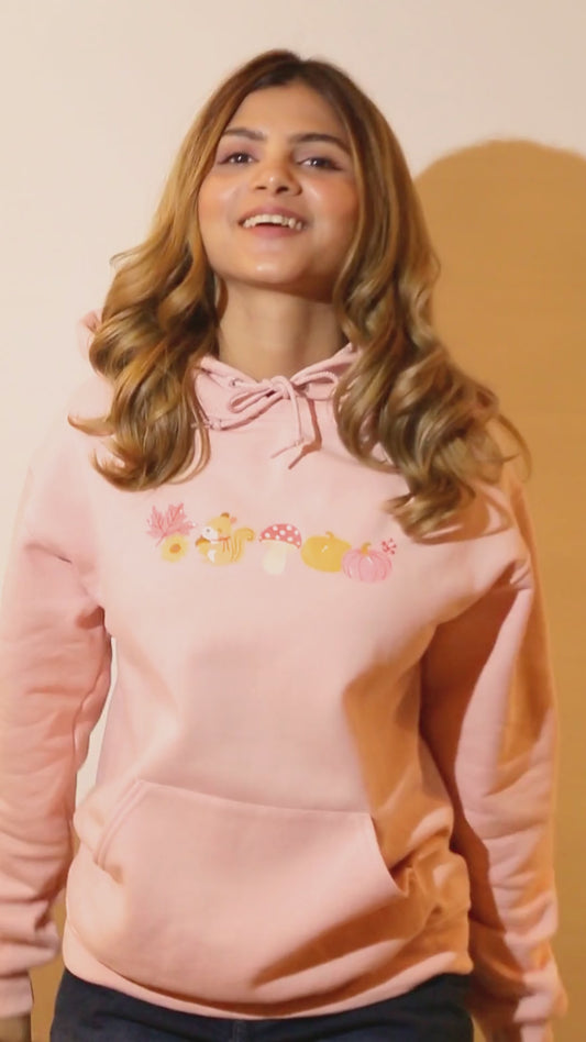 20% OFF Blush Pink Cozy Fall Vibes Hoodies