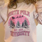 Blush Pink Christmas Crewneck Sweatshirt