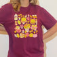 20% OFF Fall Pumpkins Maroon Boxy Tee | 100% Cotton | Made in Canada
